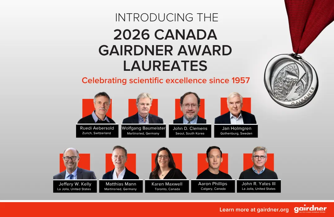 2026 Canada Gairdner Award Winners Announced