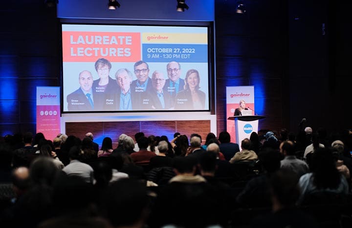 The Gairdner Laureate lectures took place on October 27, 2022.
